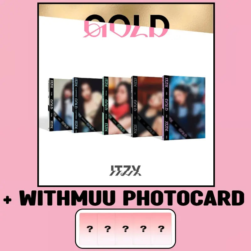 ITZY GOLD サノク 3枚コンプ チェリョン ITZY GOLD サノク 3枚コンプ チェリョン 新発売】 ITZY GOLD