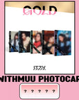 ITZY Album - GOLD (Digipack Ver.) + WITHMUU Photocard