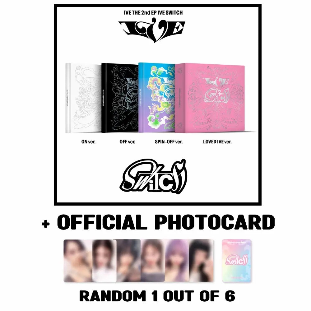 IVE 2nd EP Album - IVE SWITCH + Photocard