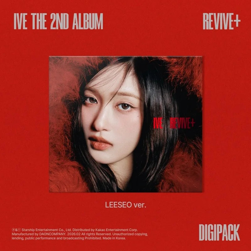 [Pre-Order] IVE 2nd Album - REVIVE+ (Digipack Ver.)