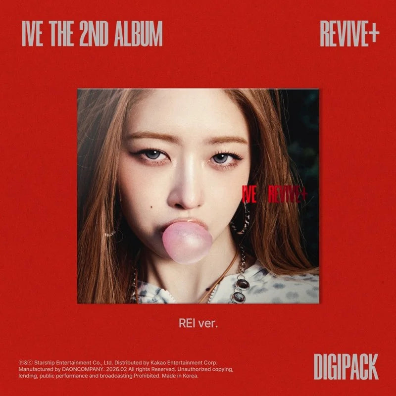 IVE 2nd Album - REVIVE+ (Digipack Ver.) – Choice Music LA IVE 2nd Album - REVIVE+ (Digipack Ver.) – Choice Music LA