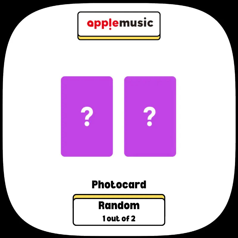 [Pre-Order] Irene 1st Album - Biggest Fan (Compact Ver.) + APPLEMUSIC Photocard