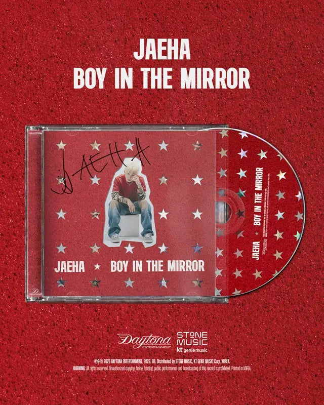 [Pre-Order] JAEHA Album - BOY IN THE MIRROR
