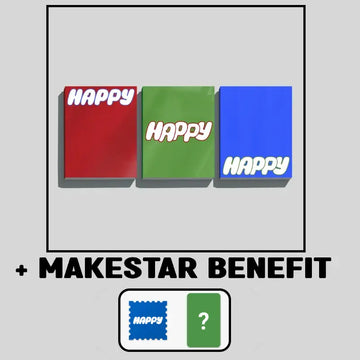 [Pre-Order] JIN Solo Album - Happy + MAKESTAR Benefit