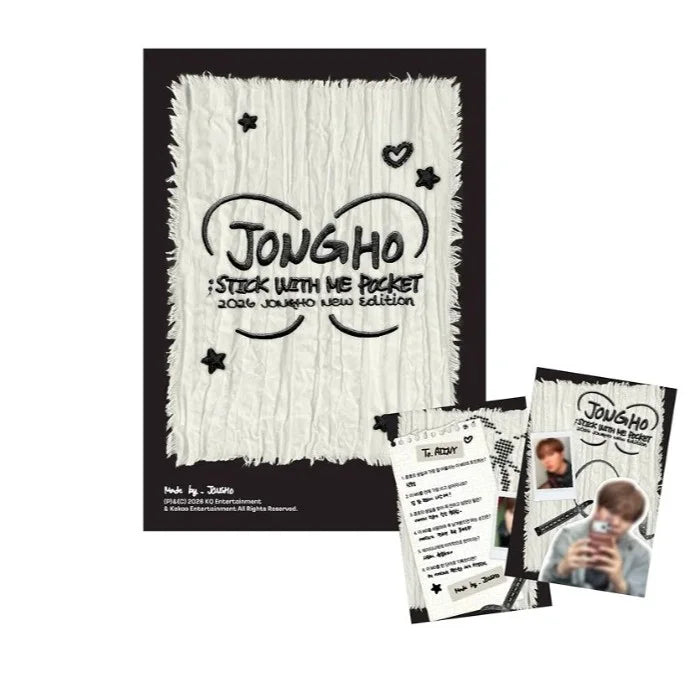 [Pre-Order] JONGHO 2026 New Edition Official Merchandise - JONGHO : STICK WITH ME POCKET