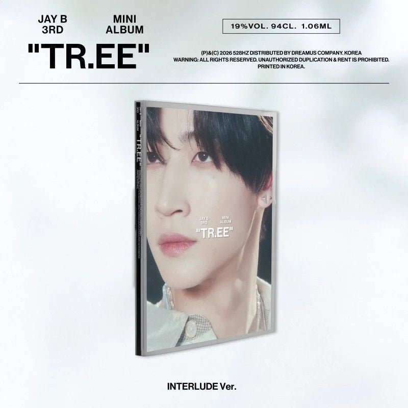 [Pre-Order] Jay B 3rd Mini Album - TR.EE (Interlude Ver.)