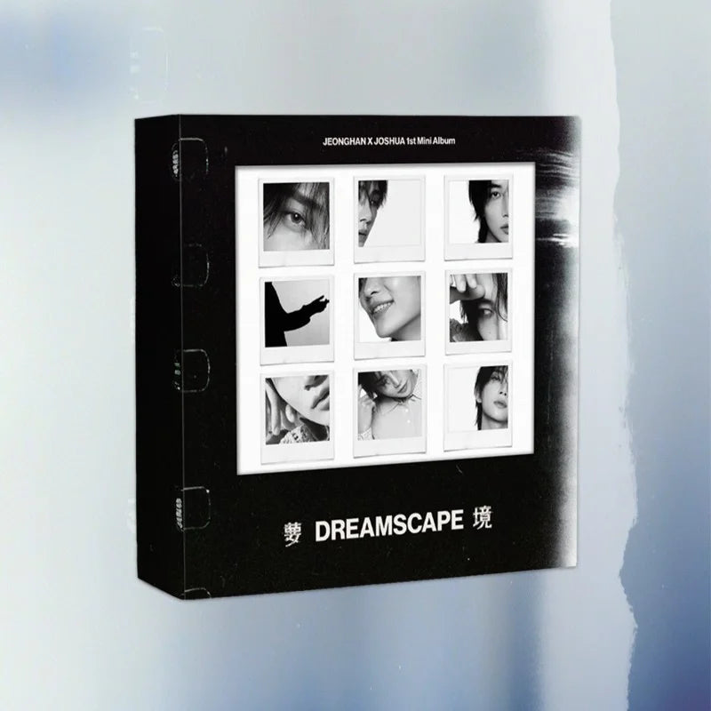[Pre-Order] Jeonghan x Joshua 1st Mini Album - DREAMSCAPE (Dream Record Ver.) + APPLEMUSIC Photocard