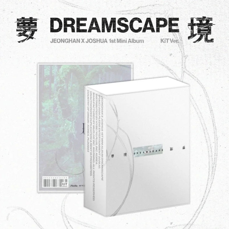 [Pre-Order] Jeonghan x Joshua 1st Mini Album - DREAMSCAPE (Kit Ver.)