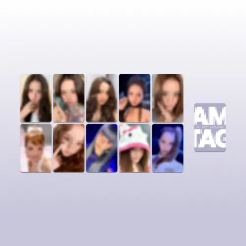 Jisoo AMORTAGE Official Merchandise - Random Photocard Set
