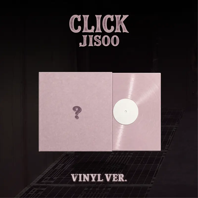 [Pre-Order] Jisoo Single Album - CLICK (Vinyl Ver.)