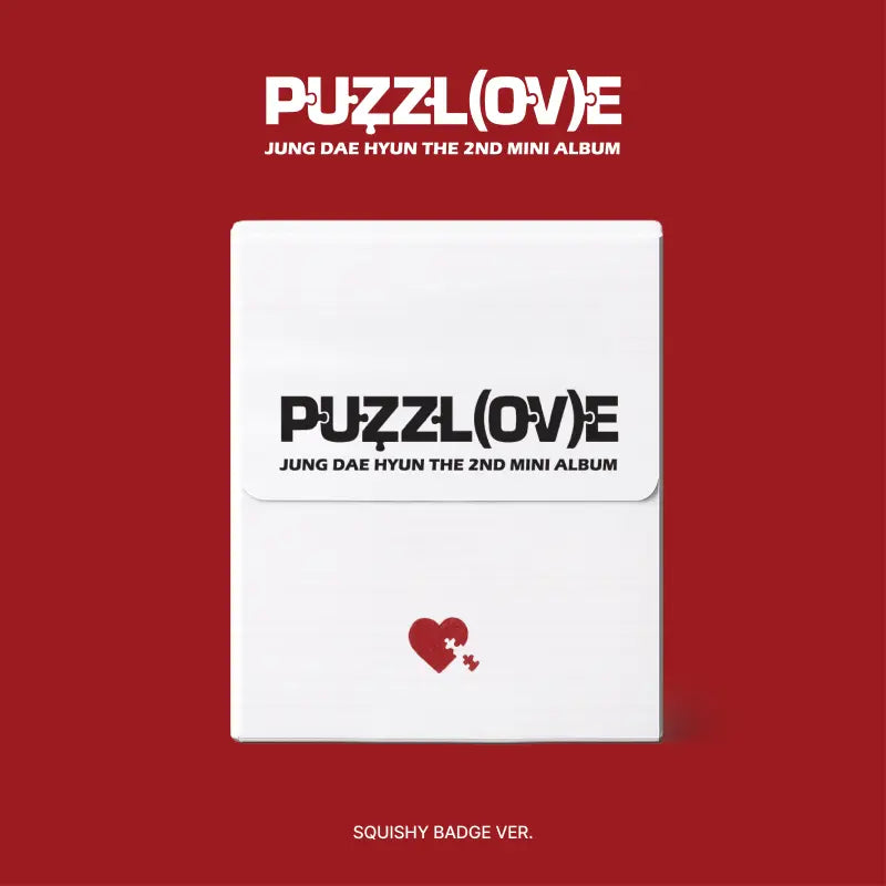 [Pre-Order] Jung Dae Hyun 2nd Mini Album - PUZZL(OV)E (Squishy Badge)