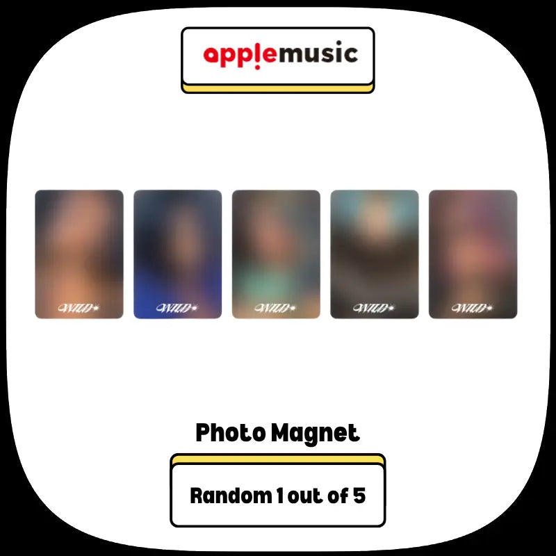 [Pre-Order] KATSEYE Album - WILD (Member Ver.) + APPLEMUSIC Benefit