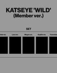 [Pre-Order] KATSEYE Album - WILD (Member Ver.)