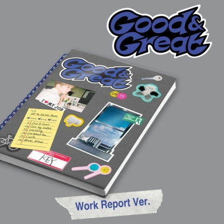 KEY 2nd Mini Album - Good & Great (Work Report Ver.)