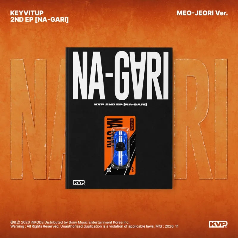 [Pre-Order] KEYVITUP 2nd EP Album - NA-GARI (MEO-JEORI Ver.)