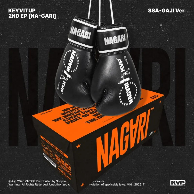 [Pre-Order] KEYVITUP 2nd EP Album - NA-GARI (SSA-GAJI Ver.)