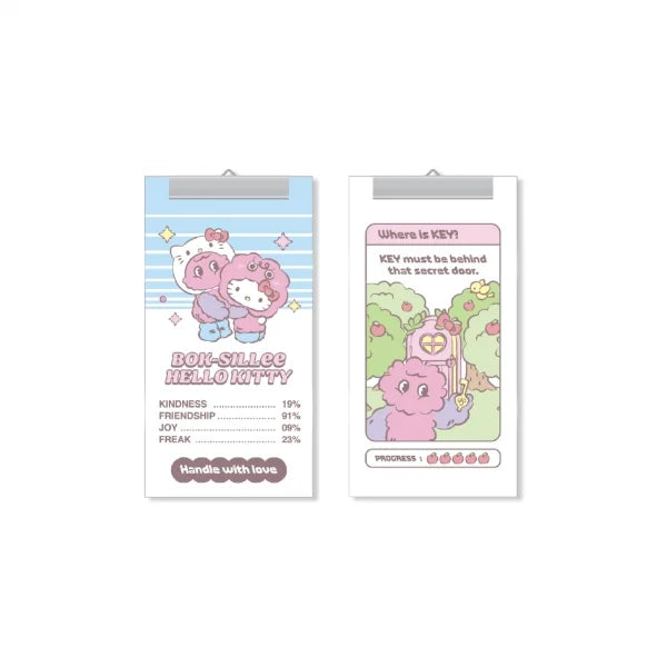 [Pre-Order] KEY x HELLO KITTY Pop-Up Store Official Merchandise - DIY Keyring Label Charm