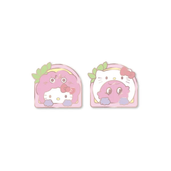 [Pre-Order] KEY x HELLO KITTY Pop-Up Store Official Merchandise - Metal Badge Set