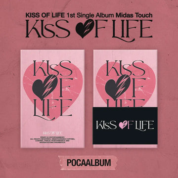 KISS OF LIFE 1st Single Album - Midas Touch (Poca Album)