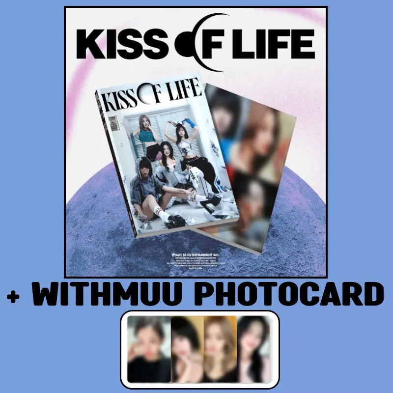 KISS OF LIFE 3rd Mini Album - Lose Yourself (Magazine Ver.) + WITHMUU Photocard