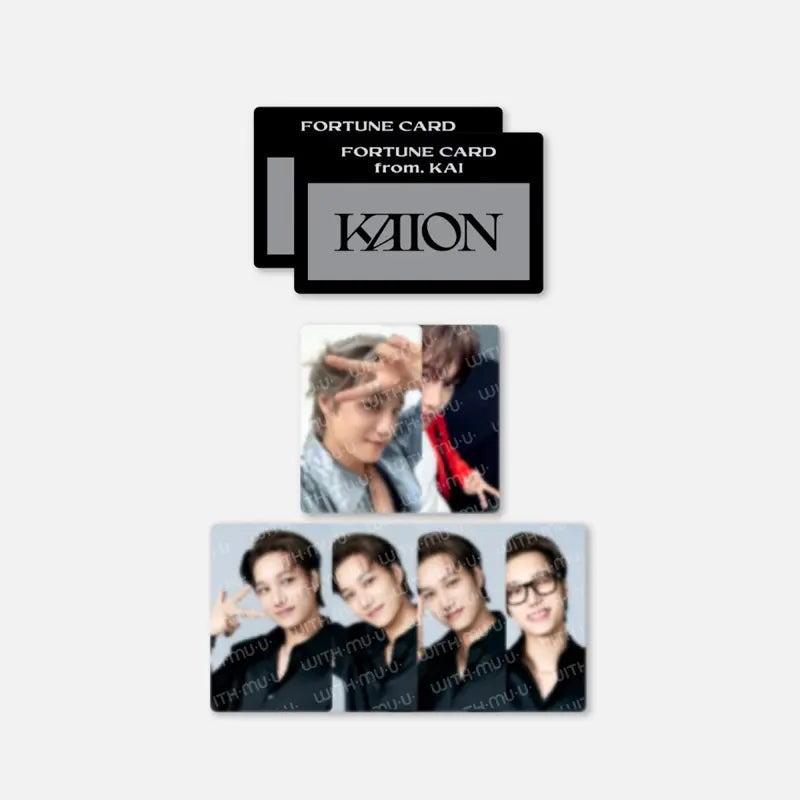 [Pre-Order] Kai KAION in Seoul Official Merchandise - Fortune Scratch Card