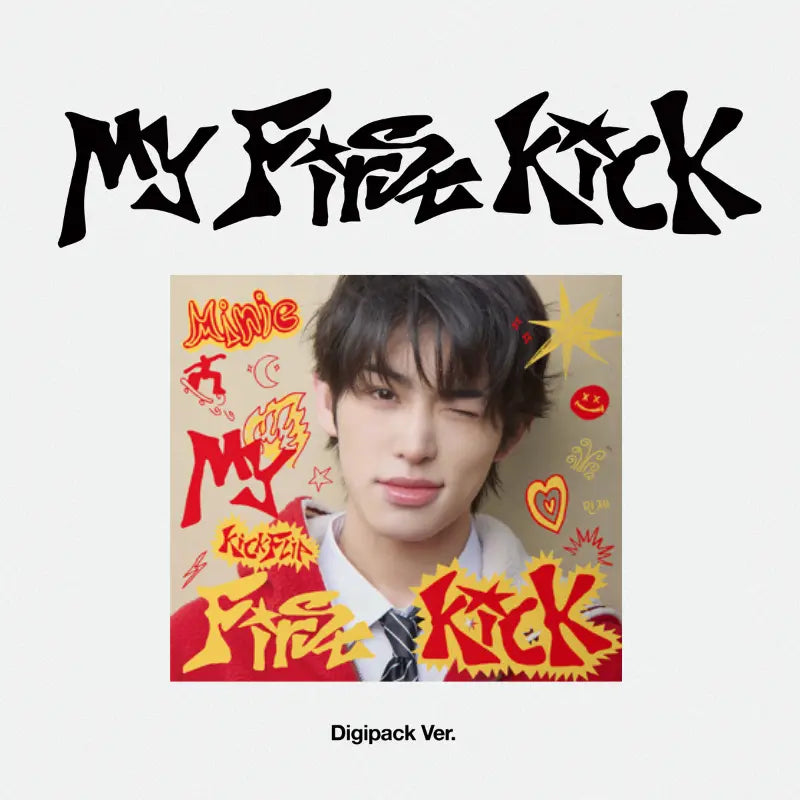 KickFlip 4th Mini Album - My First Kick (Digipack Ver.) + WITHMUU