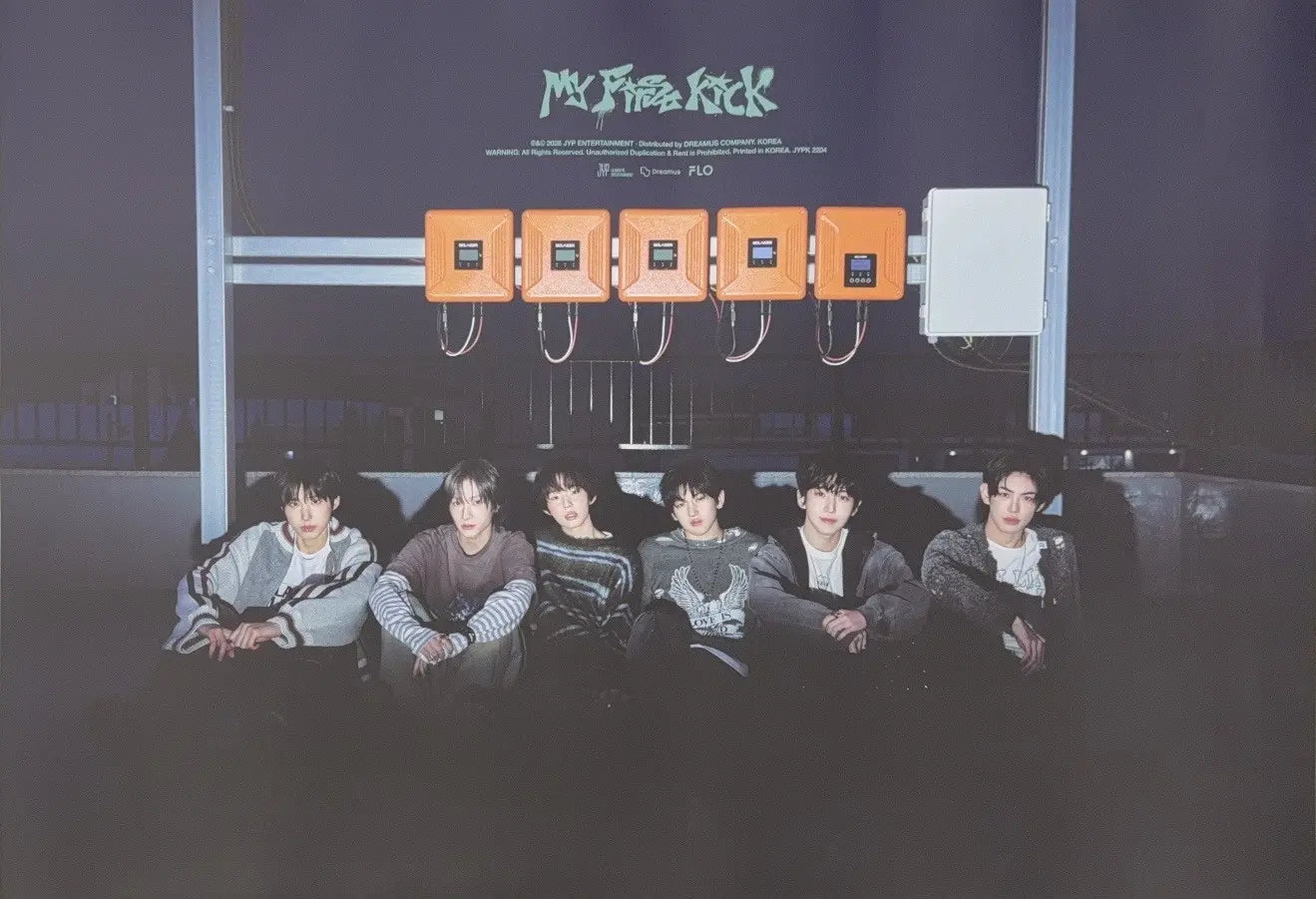 KickFlip 4th Mini Album My First Kick Official Poster - Photo Concept –  Choice Music LA
