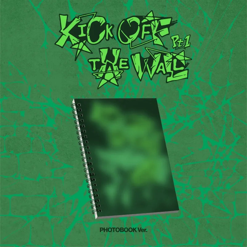 [Pre-Order] KickFlip 5th Mini Album - KICK OFF THE WALL Pt.1 (Photobook Ver.)