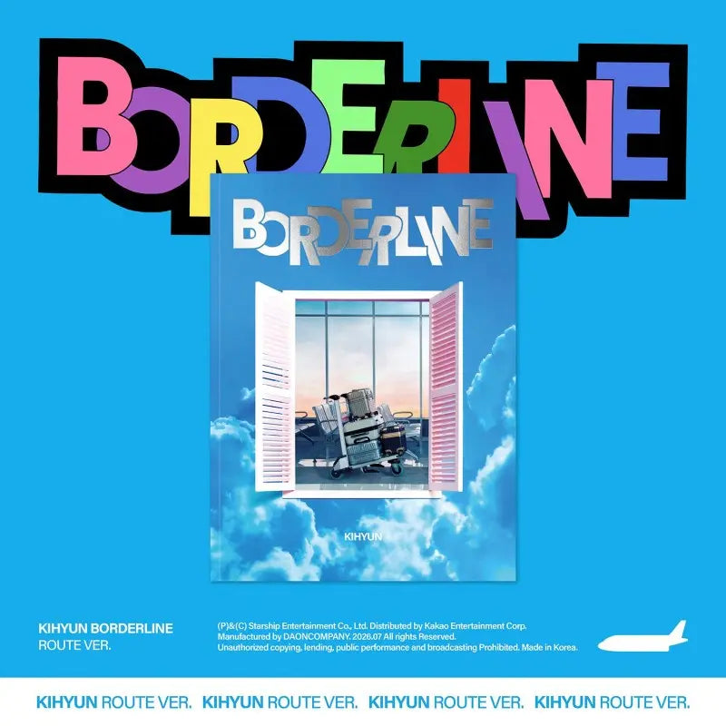 Kihyun EP Album - BORDERLINE (ROUTE Ver.)