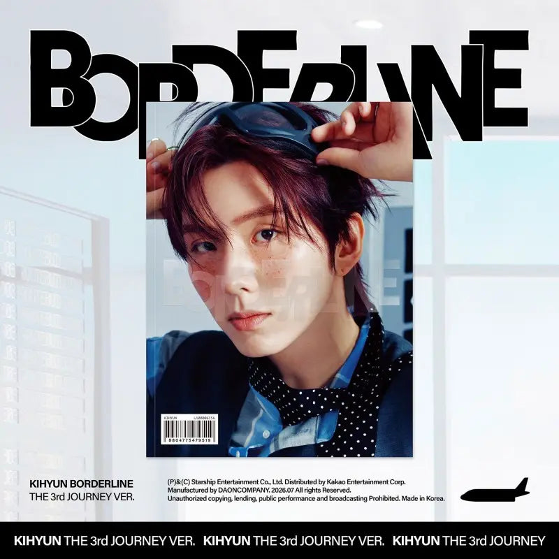 Kihyun EP Album - BORDERLINE (THE 3rd JOURNEY Ver.)