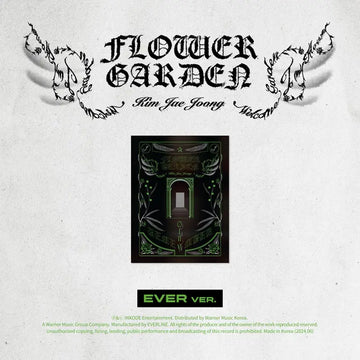 Kim Jaejoong 4th Album - FLOWER GARDEN (Ever Ver.)