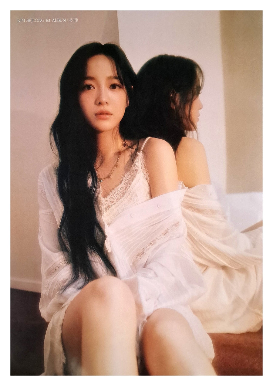 Kim Sejeong 1st Album 문(門) (Door) Official Poster - Photo Concept Key