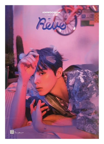 Kim Woo Seok 3rd Desire Reve Official Poster - Photo Concept Bibbidi