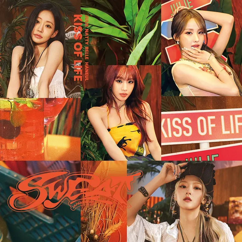 [Pre-Order] Kiss of Life 2nd Japan Mini Album - SWEAT (Regular Edition)