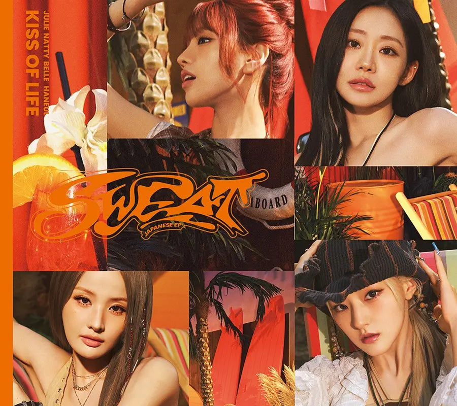 [Pre-Order] Kiss of Life 2nd Japan Mini Album - SWEAT (Type A)