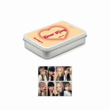 [Pre-Order] Kiss of Life Dear Kissy Official Merchandise - Tin Case Photocard Set