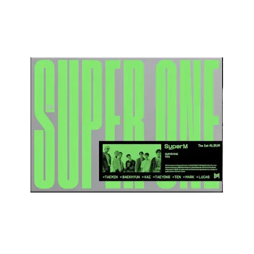 [Korea Release] SuperM 1st Album - Super One