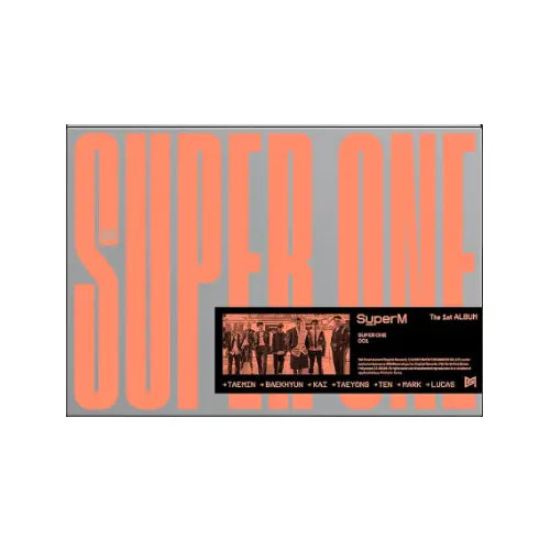[Korea Release] SuperM 1st Album - Super One