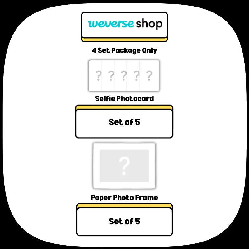 LE SSERAFIM 2nd Album - PUREFLOW pt.1 + Weverse Shop Benefit