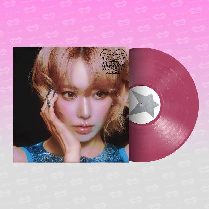 [Pre-Order] LE SSERAFIM 2nd Single Album - Made My Night CHEMICAL NIGHT (Vinyl Ver.)