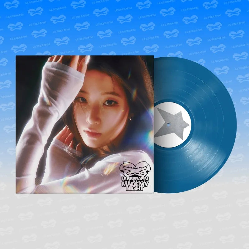 [Pre-Order] LE SSERAFIM 2nd Single Album - Made My Night CHEMICAL NIGHT (Vinyl Ver.)