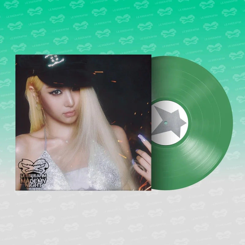 [Pre-Order] LE SSERAFIM 2nd Single Album - Made My Night CHEMICAL NIGHT (Vinyl Ver.)