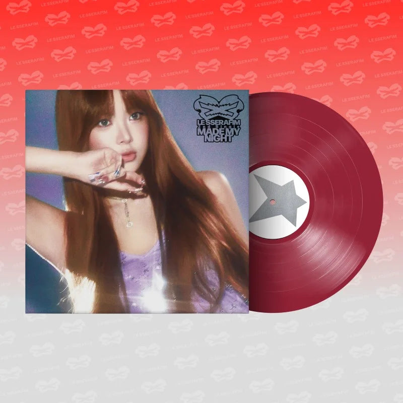 [Pre-Order] LE SSERAFIM 2nd Single Album - Made My Night CHEMICAL NIGHT (Vinyl Ver.)
