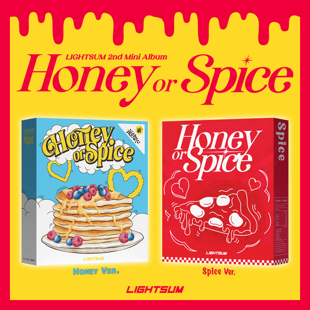 LIGHTSUM 2nd Mini Album - Honey or Spice