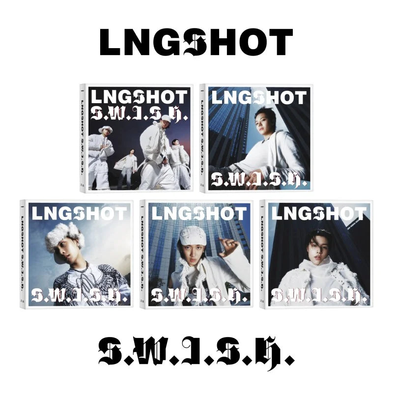 [Pre-Order] LNGSHOT EP Album - S.W.I.S.H. (Standard Ver.) + APPLEMUSIC Photocard