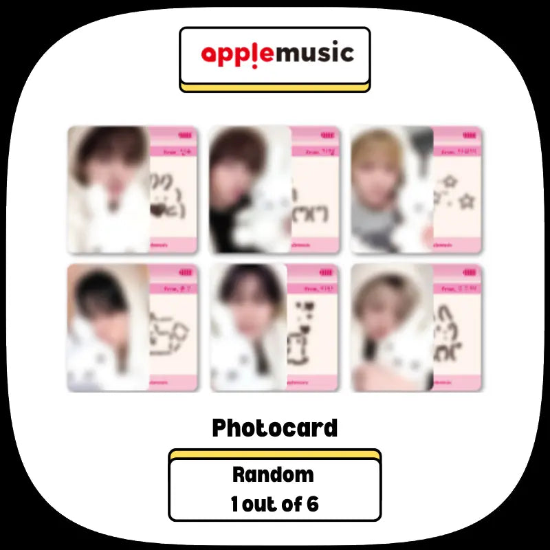 [Pre-Order] LUN8 4th Mini Album - Off the Grid + APPLEMUSIC Photocard