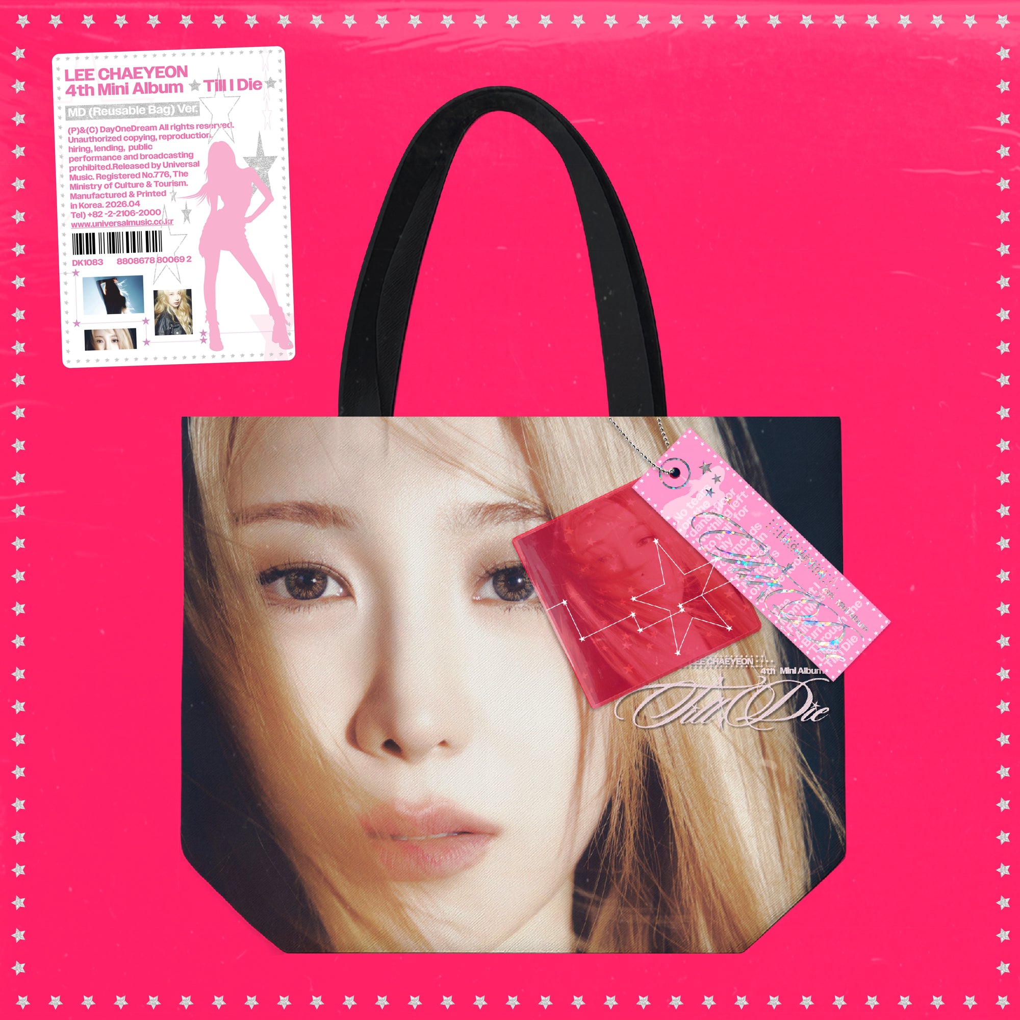 Lee Chaeyeon 4th Mini Album - Till I Die (MD (Reusable Bag) Ver.)
