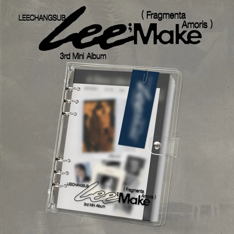 [Pre-Order] Lee Changsub 3rd Mini Album - Lee;Make (Fragmenta Amoris)