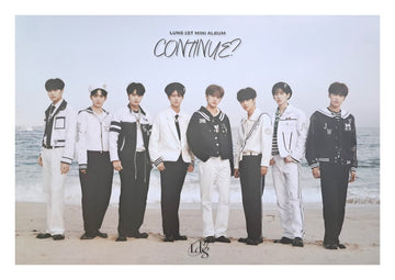 LUN8 1st Mini Album CONTINUE? Official Poster - Photo Concept We