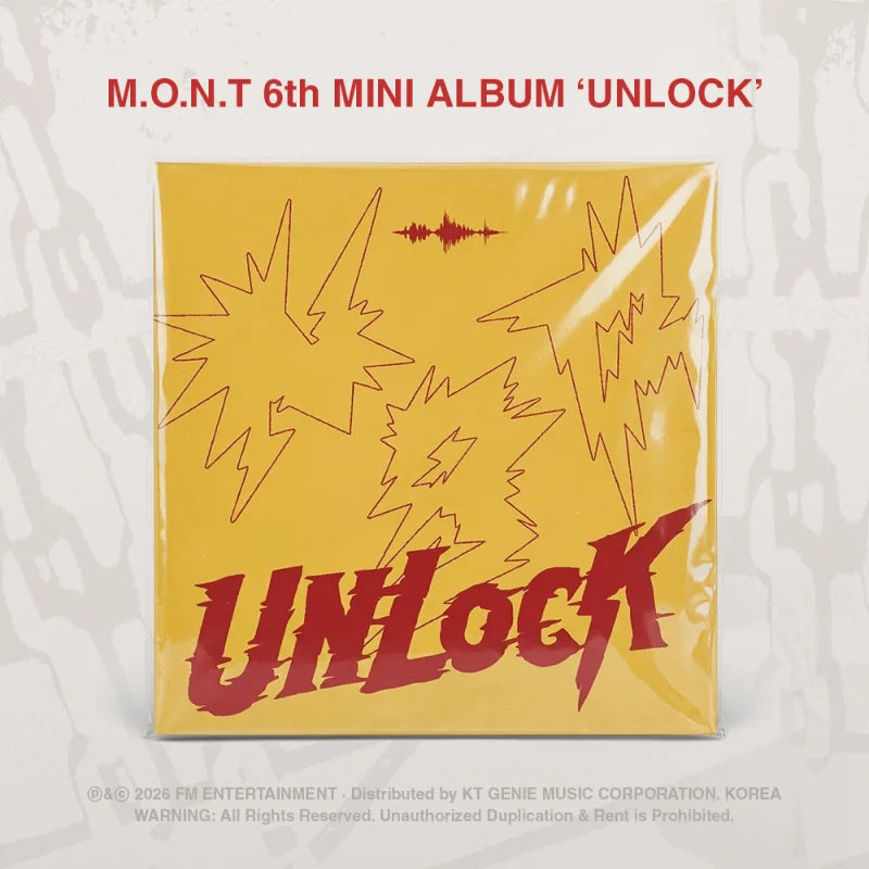 [Pre-Order] M.O.N.T 6th Mini Album - UNLOCK